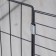 Animal aviary "Pigzon" 8 sections on clips 60 x 60 cm, Sh.p. 37-40 mm, folding, black