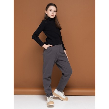 Jumper for girls, height 158 ​​cm, black color-1
