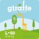 Distributors-Truski "Lovular" Giraffe, 9-14 kg, 50 pcs