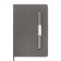Leduced Diary A5, 96l, Lin, Holder for phone/tablet/handles, gray