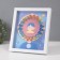 Photo frame plastic 9x9 cm "Dairy teeth" Blue 2x23x27 cm