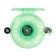 Inertial coil, plastic, diameter 6 cm, guide fishing lines, green color, 109