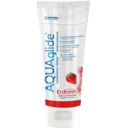 Joydivision Aquaglide lubricant with a taste of strawberries, 100 ml