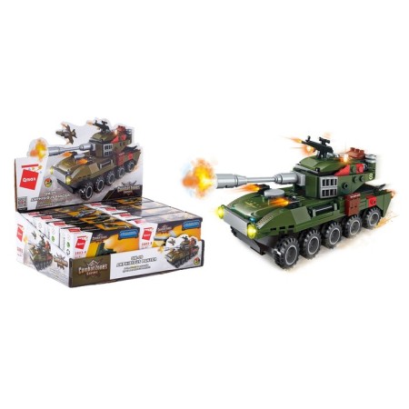Constructor military "Technique", 38-62 parts, mix, 8 species-8