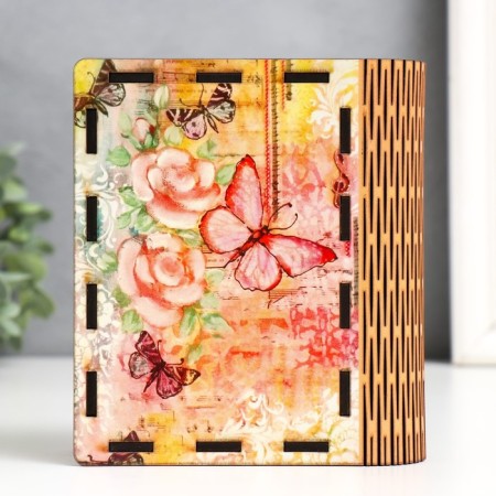 Building box "Butterflies" 14 x12x5 cm-5