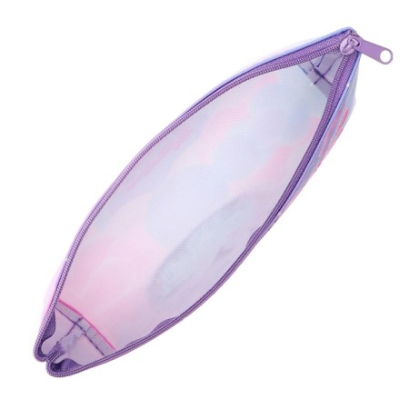 Penal soft, 1 compartment, 80 x 190 (225) x 40 mm, voluminous, PMO 32-20, "marshmallow unicorns" 71625-3