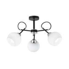 Люстра на штанге Citilux «Стивен» CL141231 54х54х29,5 см, 3х75Вт, E27, цвет черный