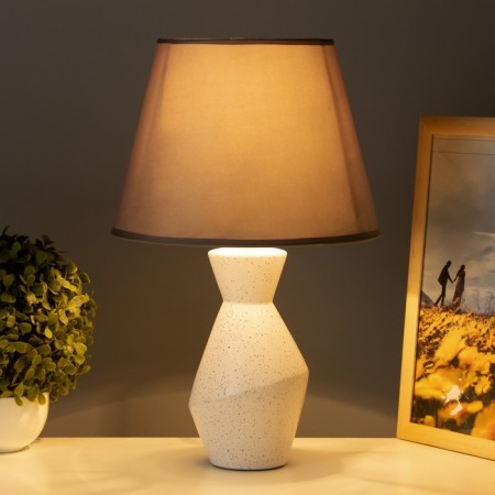 REE Table lamp 1x40W E14 gray 25x25x41cm-1