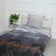 A set with a bedspread Everest 155x210, 150x220, 70x70cm, T-gray, calico 120g/m, HL100%
