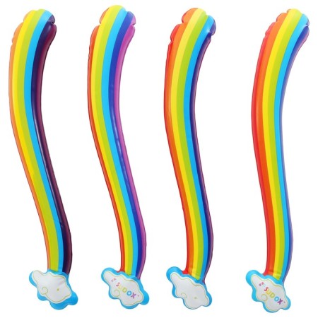 Inflatable toy "unicorn", with a sprayer, 213 x 153 x 167 cm-5