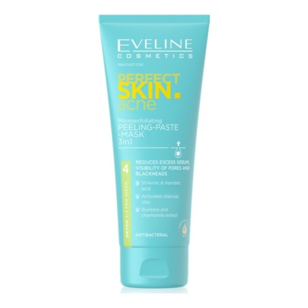 Eveline Perfect Skin Acne Pasta-Piling, with a mic retirement effect, 75 ml