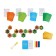 A board game to explain the words "Party Quest. Lepi, call associations, say ", 14+