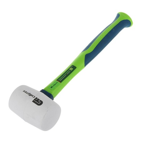 Rubber Kiyanka "Sibrtekh", 450g, white tires, fiberglass rubberized handle