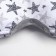 Body baby, white color/stars, height 74cm
