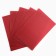 Wax for the manufacture of candles, red, 1 kg, 12 sheets, 39x26 cm