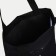 Shoper bag without fastening, black color
