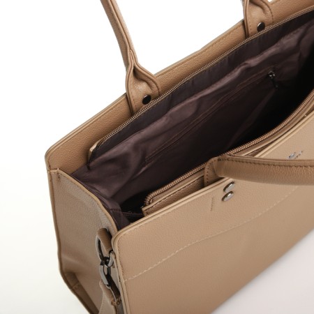 Bag Women's Tout, on lightning, beige color-5