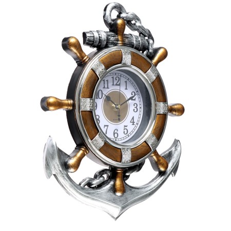Watch Wall Interior "Anchor", smooth move, 38 × 30 cm, D-12.5 cm-1