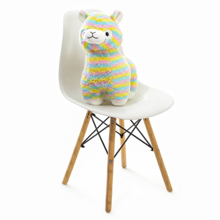 Soft toy "Lama", 45 cm, striped-3