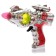 The cosmic pistol, light and sound effects, works from batteries, mixtures