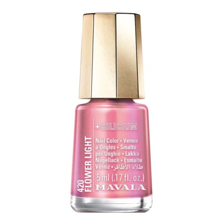 Silicon nail polish with silicon, tone 420 Flower Light, 5 ml