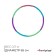 The hoop is collapsible 65 cm, 7 sections