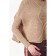 Female jumper, size 48, beige color