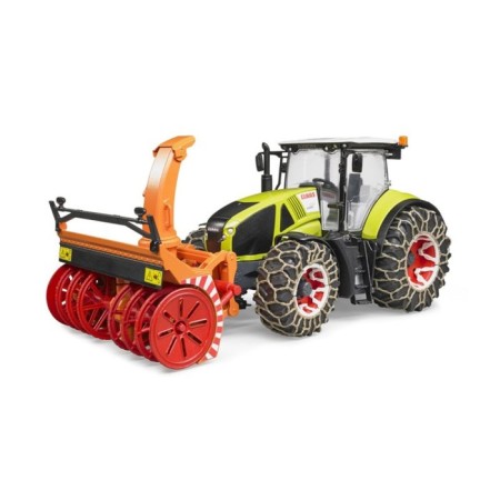 CLAAS Axion 950 tractor, C -chains and snowpipe
