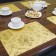Napkin on the Tenzel table, color gold, 30 x 40 cm