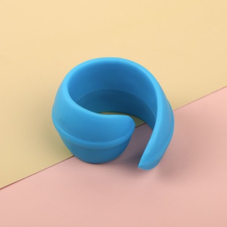 Clamps for coils of threads, silicone, d = 2.8 cm, color colorful color-1