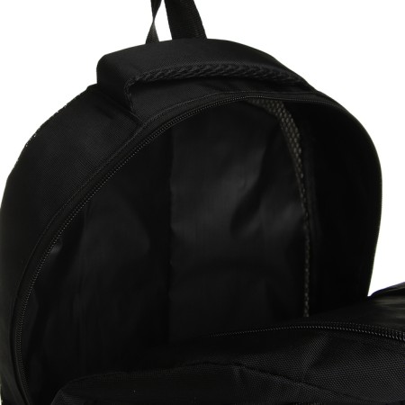 Youth backpack from lightning textiles, 5 pockets, black/gray color-5