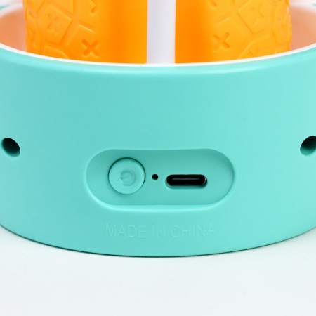 Sensor lamp with a pineapple plant LED, from USB/AKB 6 W, yellow-green 8x6x25 cm Risalux 10-9