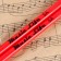 Drum sticks Music Life, 5A, nylon, red