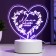 Light "Favorite Mom" ​​Led RGB Risalux