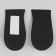 Helpers - shoe platform, 12 × 6 cm, steam, black color