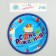 Paper plates "Happy birthday", set of 6 pcs.