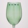 Ground glass "Home", 360 ml, green