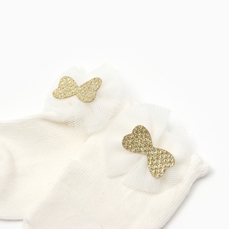 Potins are nursery, beige color, 0-6 months-1