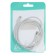 Luazon cable, microUSB - USB, 1 A, 1.5 m, thickened, white