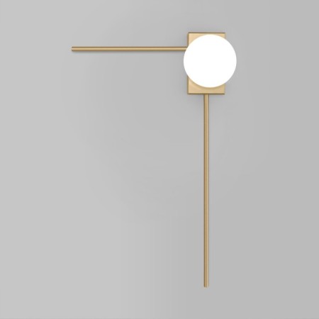 Wall lamp EUROSVET Fredo 40034/1, E14, 1x60W, 400x155x650 mm, brass color