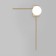 Wall lamp EUROSVET Fredo 40034/1, E14, 1x60W, 400x155x650 mm, brass color
