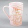 Ceramic mug "Good morning, beloved", 350 ml, pink color