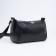 Bag Cross-Bodi with a zipper, black color