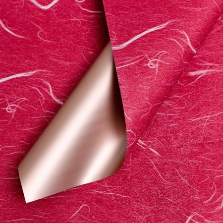 Matte film "Star Night" red, 0.58 x 0.58 m