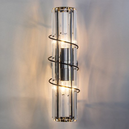 Bra "Crystas" 2he27 40w Black 14x12x40cm-1