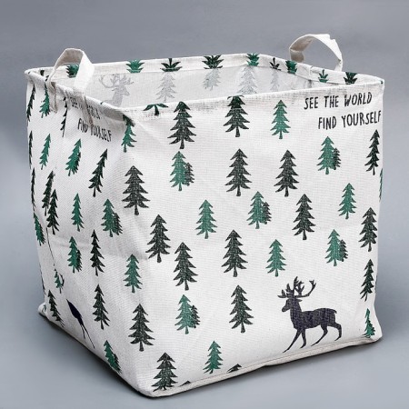 Basket for toys "Forest" 32 × 32 × 32 cm, mix-4
