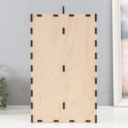 Board for painting, under the bottle double "Web" 21x11x38 cm, plywood 6mm-3