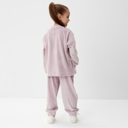 Kidsha (sweatshirt, trousers) KAFTAN PLUSHY R.34 (122-128), lilac-6