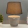 Cordelia table lamp E27 40W gray 28x28x47 cm Risalux