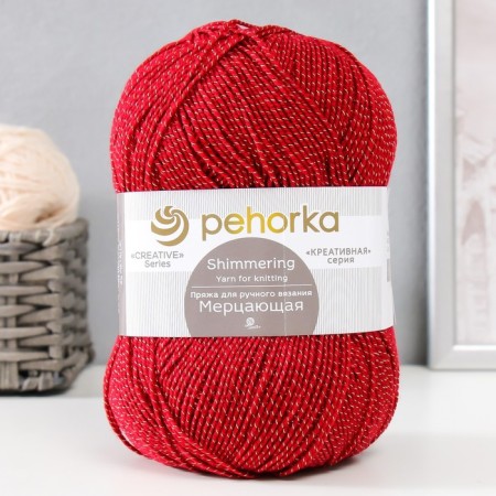 The yarn "flickering" 96% acrylic high-volume, 4% metabolit 430m/100g (432-georgin)